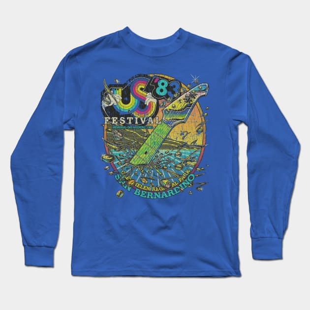 US Festival 1983 Long Sleeve T-Shirt by JCD666